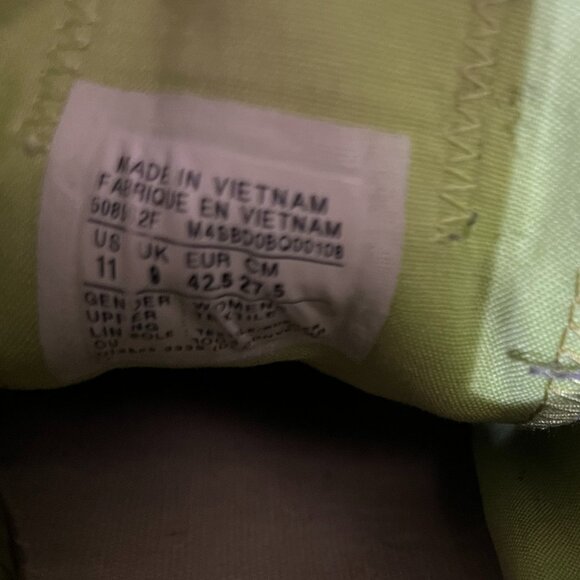 EUC CTAS Converse OX Low Double Tongue KICKS (9M/11W) 508562F - Picture 4 of 7